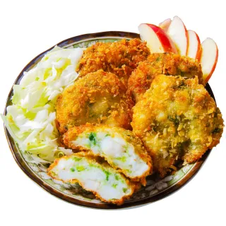 【食在好神】澎湖海菜花枝排(600g±15g/盒12片入 共2盒)