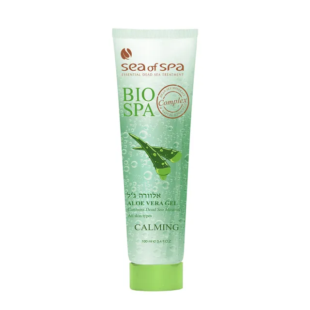 【SEA OF SPA】天然蘆薈凝膠條100ml(以色列死海 天然蘆薈凝膠條)