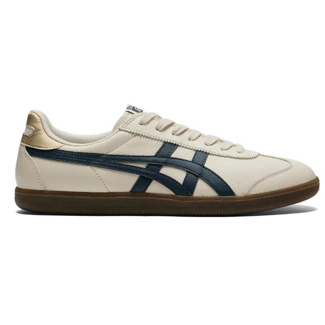 【Onitsuka Tiger】鬼塚虎 米底墨藍虎爪紋 TOKUTEN 休閒鞋 (1183C429-200)
