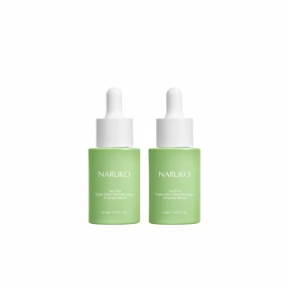 【NARUKO 牛爾】買1送1★茶樹三酸毛孔安瓶精華30ml x2入(角質調理/毛孔緊緻/抗痘)