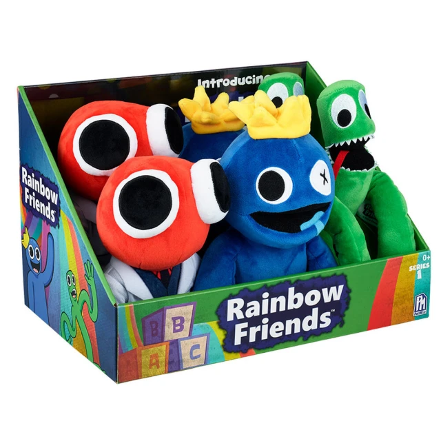 ToysRUs 玩具反斗城 Rainbow friends 彩虹朋友絨毛玩具 - 隨機發貨