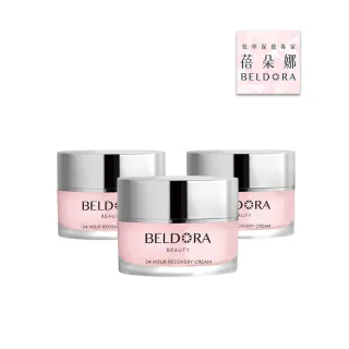 【BELDORA 蓓朵娜】全時保濕修護凝霜3入組(瀑布霜30gx3)