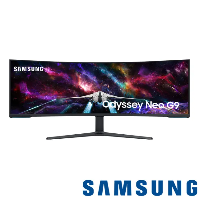 【SAMSUNG 三星】S57CG952NC Odyssey Neo G9 57型Mini LED 4K 240Hz曲面電競螢幕(1000R/1ms)