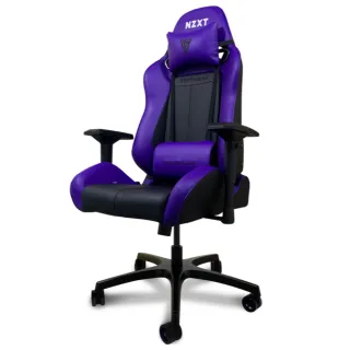 【NZXT 恩傑】電競椅/辦公椅 黑/紫(台灣限量版)