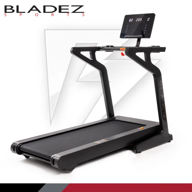 【BLADEZ】X7極限戰將商用電動跑步機(無刷馬達/ZWIFT/坡度揚升/藍芽喇叭/20吋觸控面板/飛梭旋鈕)