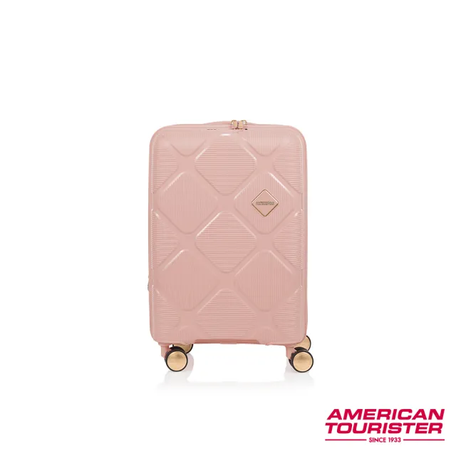 【AMERICAN TOURISTER 美國旅行者】20吋 Instagon 防盜拉鍊可擴充PP避震飛機輪行李箱(多色可選)