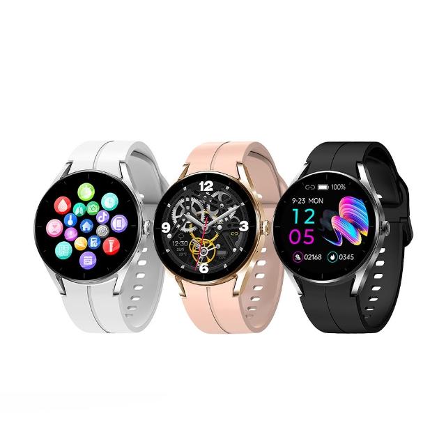  JSmax SW-KS05 智慧手錶，搭載1.32吋高畫質觸控螢幕，支援iOS與Android系統。具備血壓、心率、血氧、睡眠及卡路里消耗監測功能，內建音樂播放、藍芽通話、計步計時器及訊息推播通知。IPX7防水等級，適合游泳及日常防水；防塵IP6X，輕巧52g設計，金屬錶殼搭配TPU橡膠錶帶。待機時間長達15-21天，使用約5-10天。內容物包含手錶、USB充電線、說明書及保固卡，享2年保固。NCC許可字號CCAP21LP0300T3。本產品為手機延伸周邊，非醫療器材，僅供運動監測及娛樂用途。 