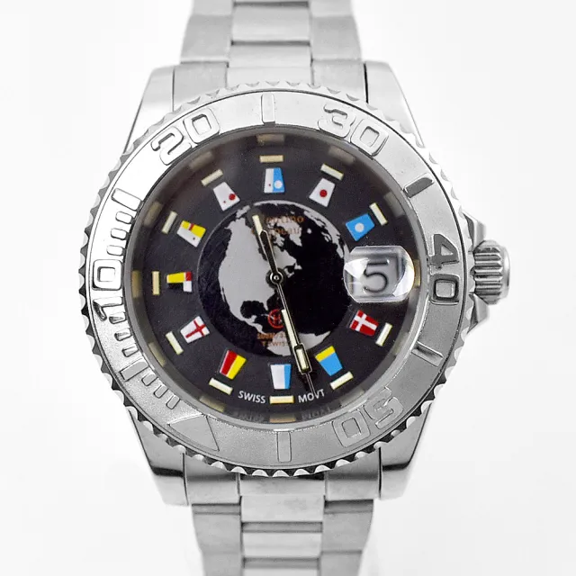 【Valentino Coupeau】Valentino coupeau氚氣海事旗腕錶(鋼錶)