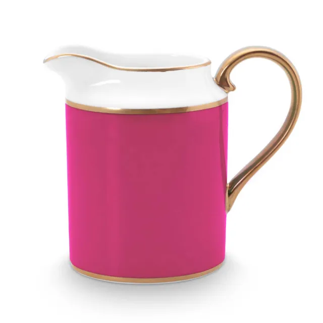 【PIP STUDIO】Chique Gold 牛奶盅260ml-粉(奶盅/奶精杯/牛奶杯/醬料杯/蜂蜜盅)
