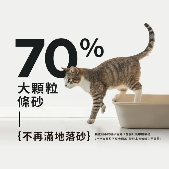 【Purial 日日淨淨】日日雙效消臭豆腐砂2.7kg 六入組(貓砂盆清潔 混和砂 豆腐砂 除臭貓砂)