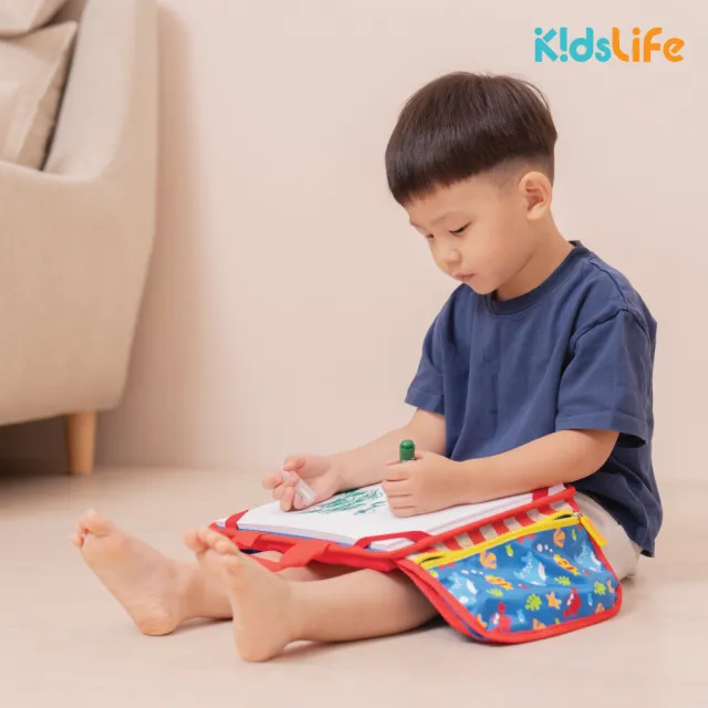 【KidsLife】我的旅行畫板(贈15張圖畫紙)｜畫板 圖畫板 塗鴉板