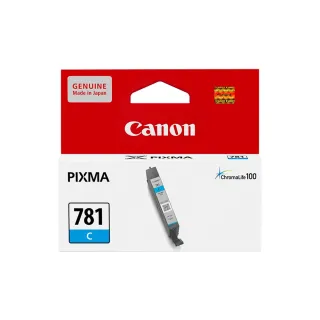 【Canon】CLI-781 C 原廠藍色標準容量墨水匣 適用 TS707 TS9570 TS8270 TR8570
