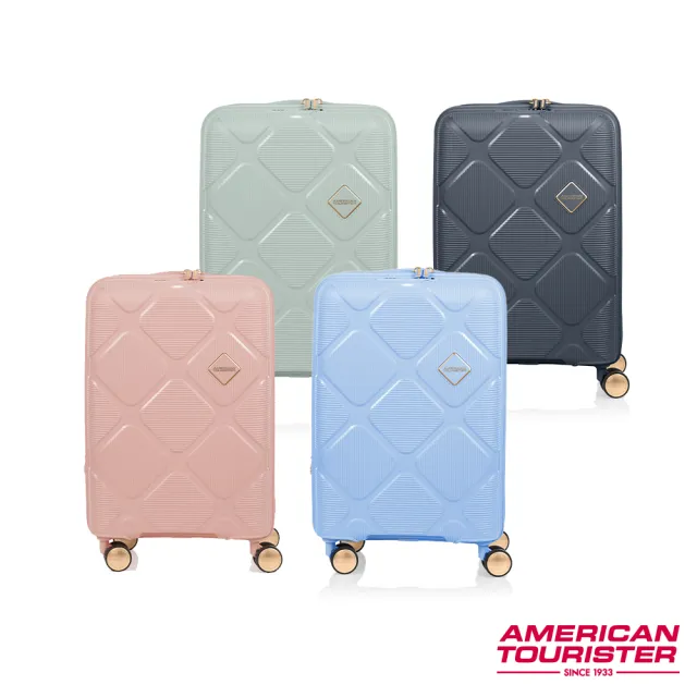 【AMERICAN TOURISTER 美國旅行者】30吋 Instagon 防盜拉鍊可擴充PP避震輪行李箱(多色可選)