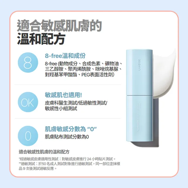 【LANEIGE 蘭芝】水酷修護保濕精華水組(化妝水160ml+精華50ml 官方直營)