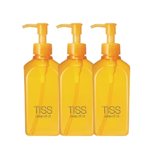 【TISS】深層卸妝油 230mL(毛孔潔淨升級型 3入組)