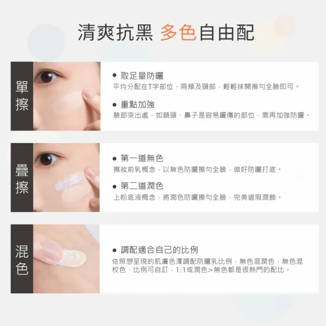 【荷麗美加 官方直營】上麗高效AAL零油光水防曬60ml-2入組(SPF50+/PA++++/無色防曬/防曬/美白)