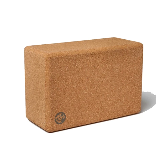 Manduka Cork Yoga Block 軟木瑜珈磚80D – 厚款