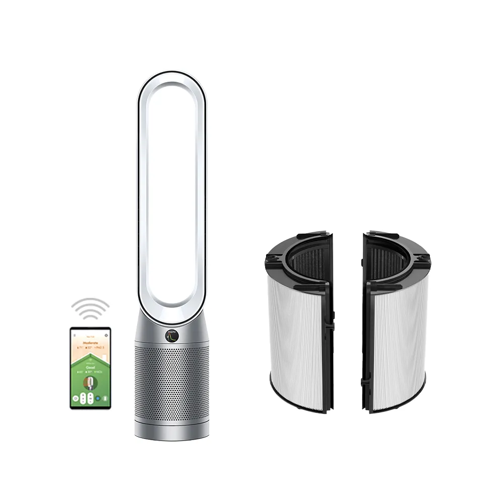 【dyson 戴森】Purifier Cool TP07 二合一空氣清淨機(銀白色)