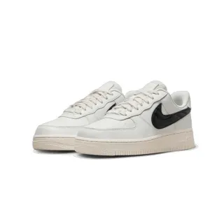 【NIKE 耐吉】W Nike Air Force 1 ”07 全白黑浮雕勾 FV1182-001(AF1 元年款 經典 休閒鞋 女鞋)