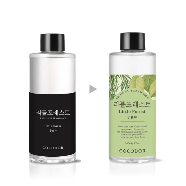 【COCODOR】康乃馨擴香瓶200ml+擴香補充瓶200ml(2+1超值組/原廠直營)