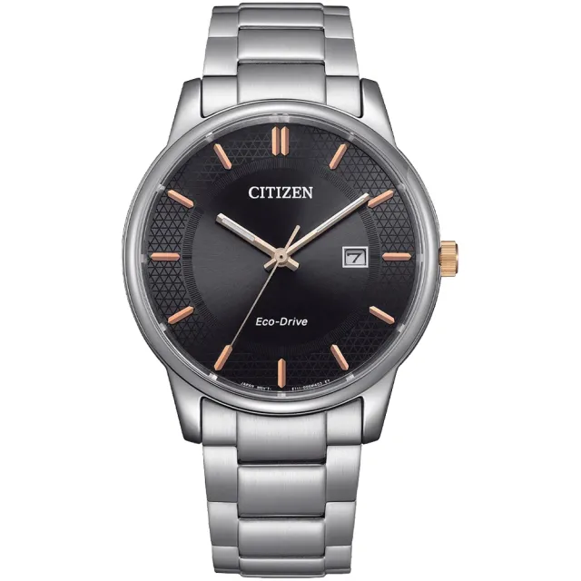 【CITIZEN 星辰 官方授權】光動能簡約大三針對錶-40+27.5mm 情人節 禮物(BM6977-70E/EW2317-76E)