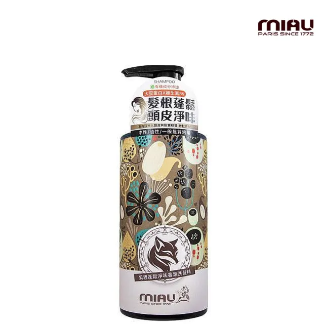 【MIAU】神獸系列洗髮精五入組(療癒又有五款香味可選擇)
