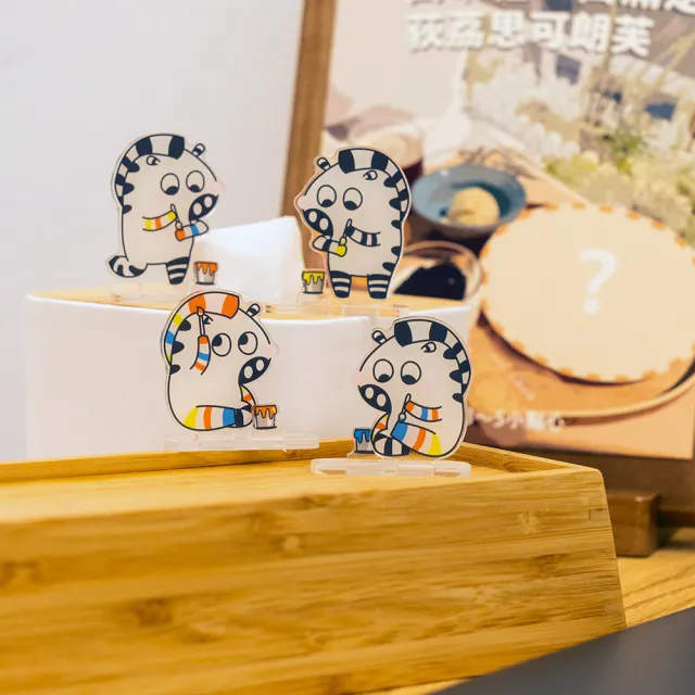 【CLEAN 克林】嘎班盲出療癒小立牌 E1400(廣告牌 展示立牌可愛立牌 造型立牌 壓克力立牌 驚喜包)