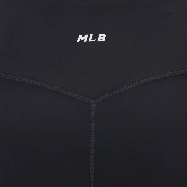 【MLB】高腰瑜珈褲 運動長褲 紐約洋基隊(3FLGBA346-50BKS)