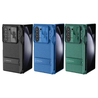 【NILLKIN】SAMSUNG Z Fold 6 5G 黑鏡 Fold 保護殼(筆套款)