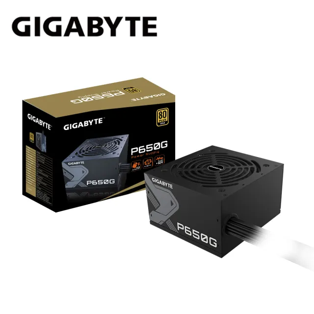 【GIGABYTE 技嘉】RTX4060+ 650W電源組合★GeForce RTX 4060 D6 8G顯示卡GP-P650G金牌電源供應器