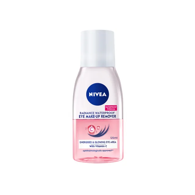 【NIVEA 妮維雅】買1送1★極淨深層/透亮眼部卸妝液125mlx2入(5秒潔淨藍眼卸/粉眼卸 敏感肌適用)