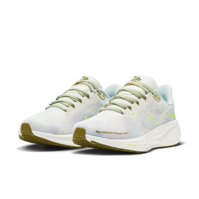 NIKE 耐吉 運動鞋 跑鞋 慢跑鞋 女鞋 W AIR ZOOM PEGASUS 41 白綠 小飛馬 氣墊(HQ3465143)