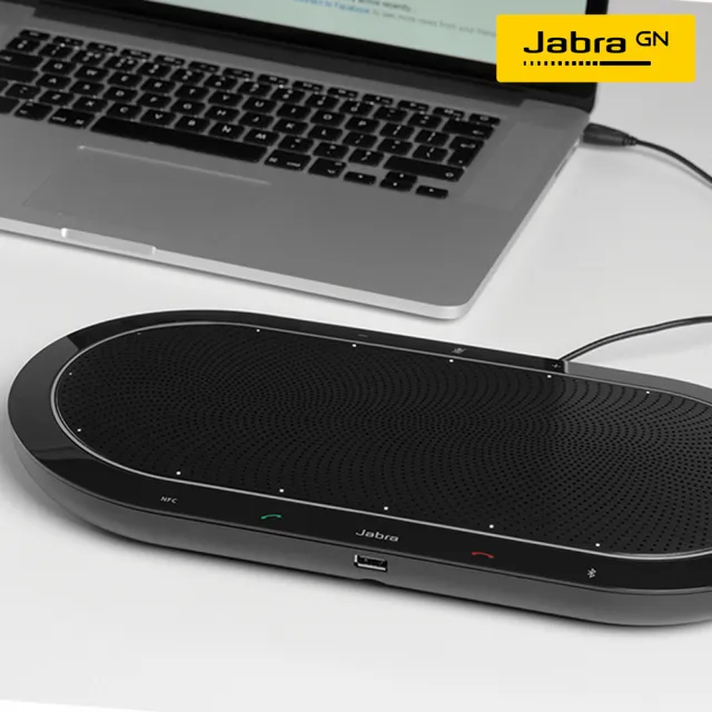 【Jabra】Speak 810 無線會議電話揚聲器(有線即插即用/無線藍牙)