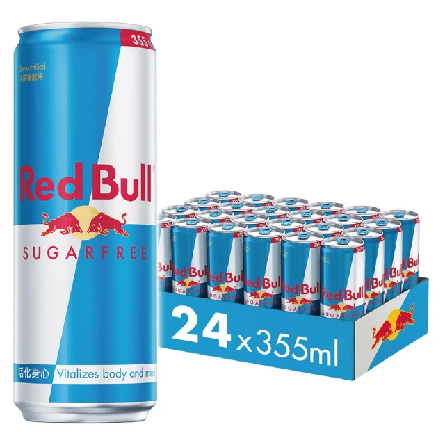 Red Bull 紅牛無糖能量飲料355mlx24罐/箱