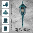 【彩渝】復古風格 青銅 古銅 南瓜插地燈(草皮燈 埋地燈 照樹燈 led燈 戶外投射燈 舞台地燈 E27)