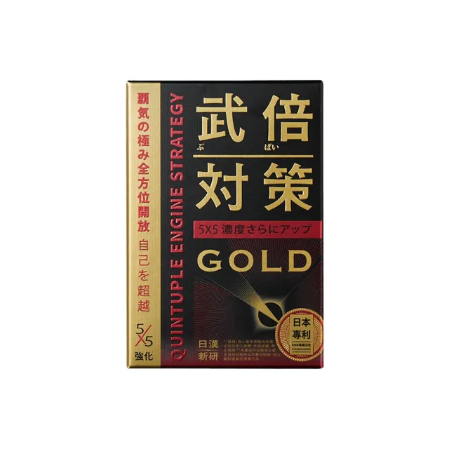 【TAIZAKU 火星生技】武倍對策Gold 14包/盒(日本專利BNN蕉護活性、精胺酸、透納葉、非馬卡、瑪卡)