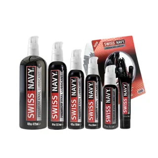 【美國 SWISS NAVY】瑞士海軍頂級肛交潤滑液 ANAL LUBE 8oz 1入(肛交 矽性潤滑液 舒緩配方)