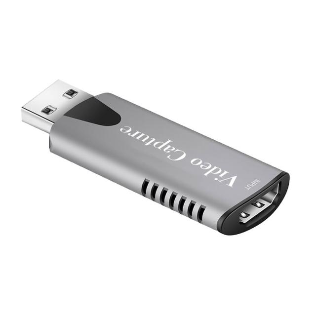 VC05 USB轉HDMI影像擷取卡 USB3.0高速版 贈Type-C OTG轉接頭(4K/60Hz高畫質/Switch/PS5/電腦/手機)