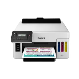 【Canon】MAXIFY GX5070 商用連供印表機(雙面列印/有線及無線網路/四色防水墨/耗材:GI-76 PGBK/C/M/Y)