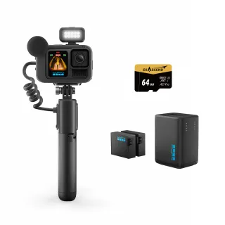 【GoPro】HERO 13 CE創作者雙充電量加倍套組