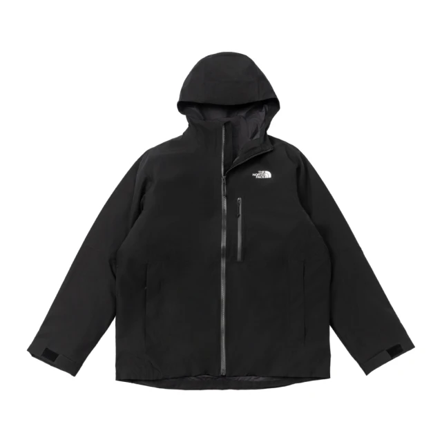 The North Face TNF 休閒 連帽羽絨內裡三合一外套 M NORTH TABLE DOWN TR JCT-AP 男 黑(NF0A83SL4HF)