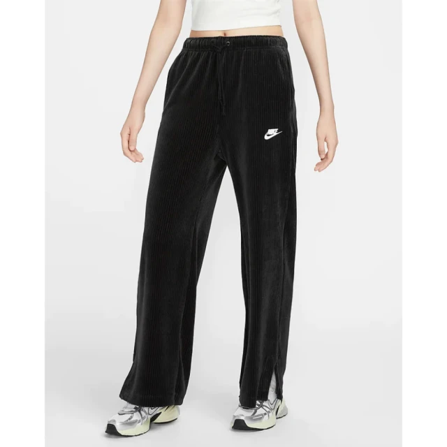 NIKE 耐吉 AS W NSW VLR PANT GCEL 女 長褲 運動褲 休閒褲 寬褲 黑(HQ1579010)