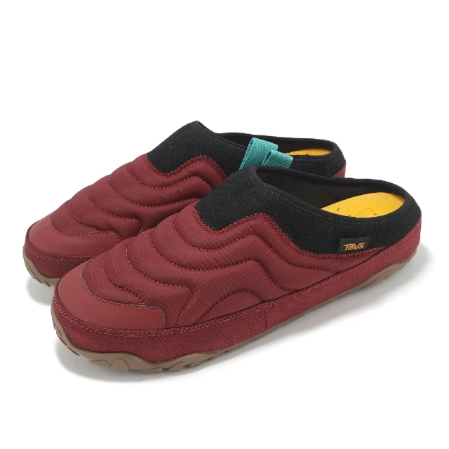 TEVA 麵包鞋 M ReEmber Terrain Slip-On 男鞋 番茄紅 防潑水 戶外鞋 穆勒鞋(1129596SRDT)