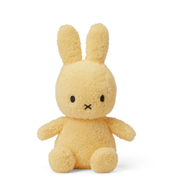 BON TON TOYS Miffy米菲兔填充玩偶-淺黃(23cm 玩偶、娃娃、公仔)