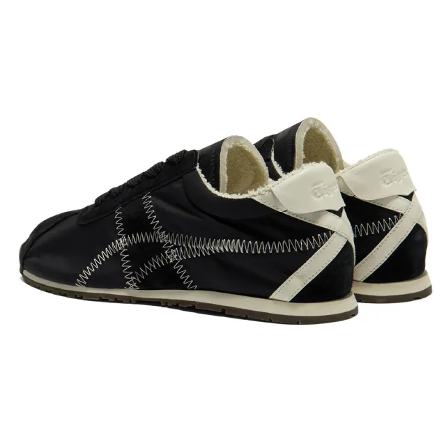 【Onitsuka Tiger】鬼塚虎 黑色車線虎爪紋 TIGER CORSAIR A55 休閒鞋 (1183C317-001)