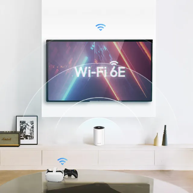 【TP-Link】WiFi 6E AXE5400 三頻 Gigabit 真Mesh 無線路由器 分享器(透天厝首選/Deco XE75 一入組)