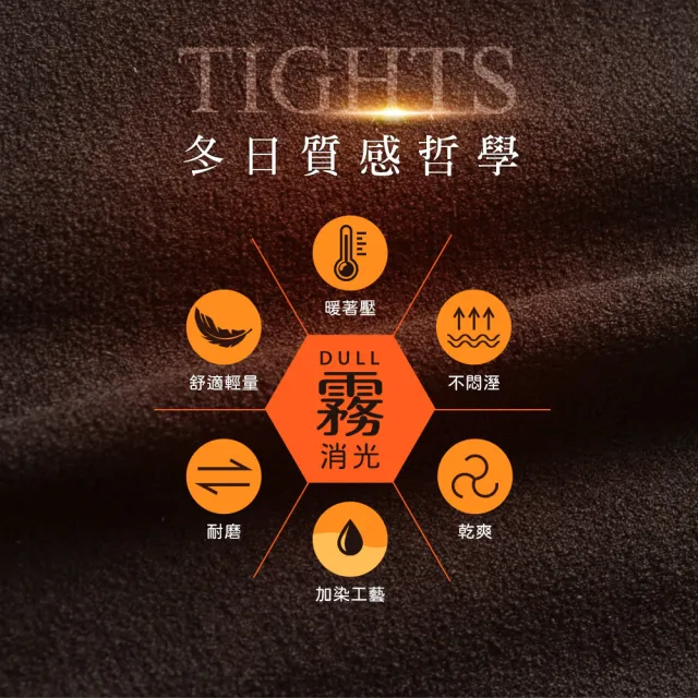 【蒂巴蕾】2件組-霧消光鎖熱防寒褲襪80D 九分款/全長款(天鵝絨褲襪 MIT 霧面 保暖褲襪 黑褲襪)