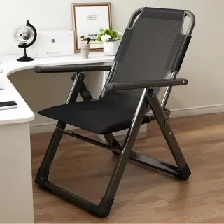 【【小巳XIAOSI】】折疊躺椅 學生宿舍電腦椅 辦公室午休椅(午睡懶人靠背椅子 涼椅折疊床 多功能躺椅)