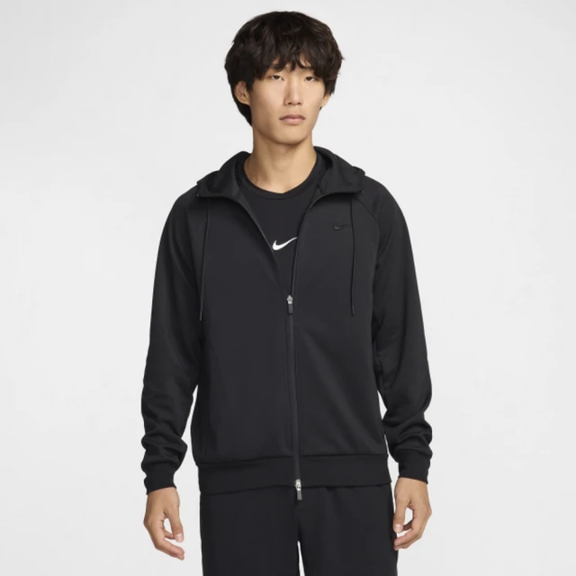 NIKE 耐吉 連帽外套 運動 休閒 Dri-FIT 男款 AS M NK DF UV PRIMARY FZ HOODI 黑色(FZ0968010)