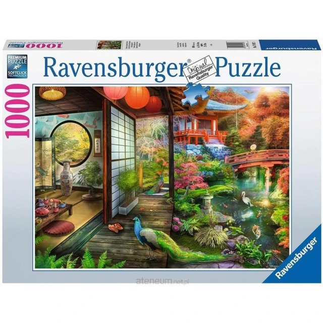 Ravensburger 維寶拼圖 日式庭院茶室 1000片